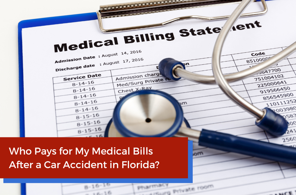 medical billing statement after a car crash